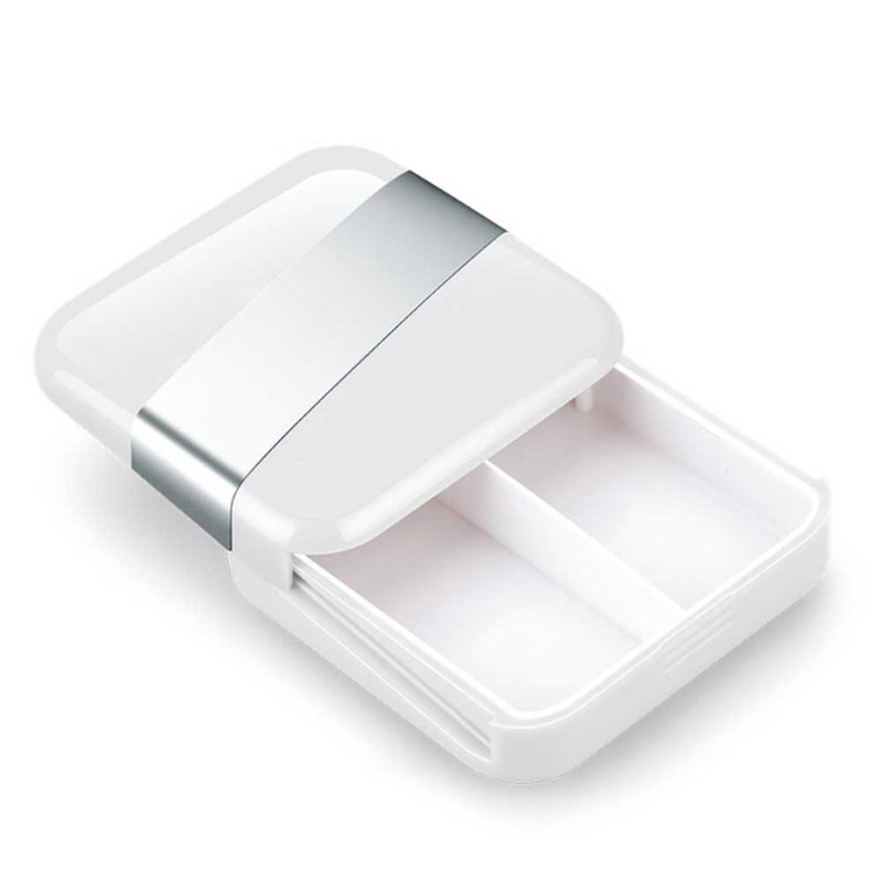 Prenosná Štýlová Mini Krabička Na Lieky Na Tablety Alebo Pilulky Separačné Tesnenie Na Tabletky Proti Vlhkosti Tieniace Puzdro Na