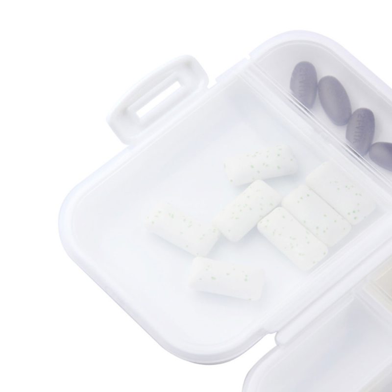 Veľkokapacitná Týždenná Krabička Na Tabletky Pre Každodenné Cestovanie Vonku Prenosná Potravinová Pp Na Šperky
