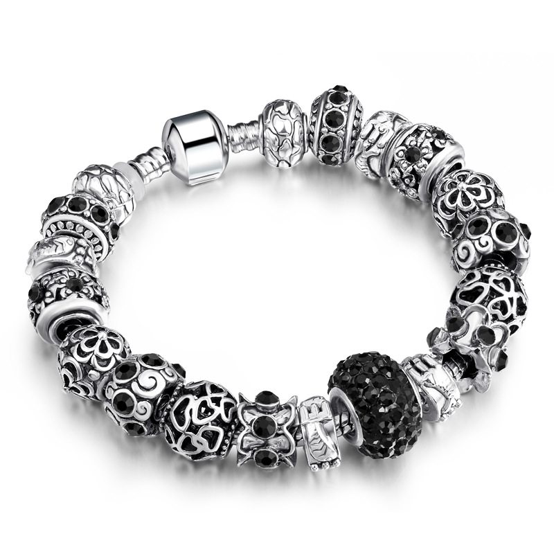 2023 Pandora Fantasy Gemstone Náramok Viacprvkový Dizajn Mladý Trendy Pre Dievčatá