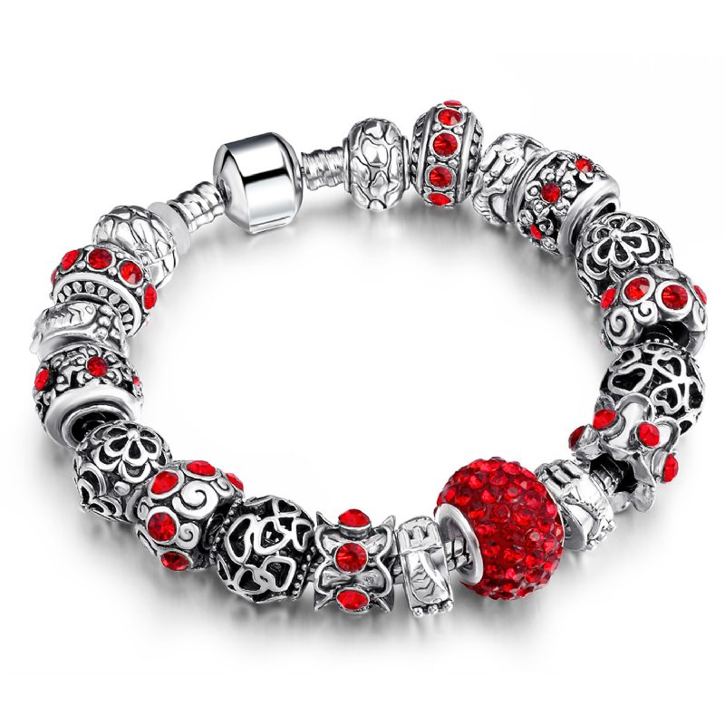 2023 Pandora Fantasy Gemstone Náramok Viacprvkový Dizajn Mladý Trendy Pre Dievčatá