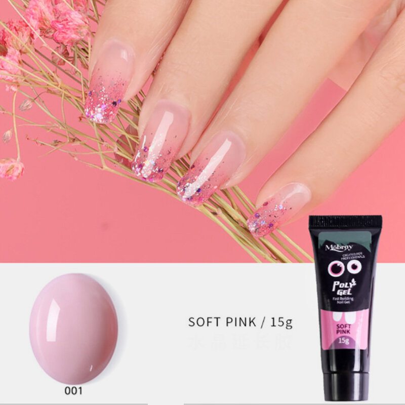 15 Ml Soak Off Nail Gel Set Uv Builder Gél Uv Akrylový Gél Rýchly Gél Na Nechty Na