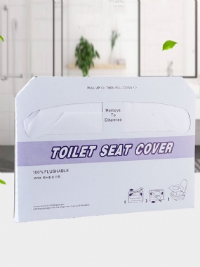 200 Ks/vrecko Jednorazové Poťahy Na Toaletné Sedadlá Splachovacia Podložka Na Toaletný Papier Prenosný Vodotesný