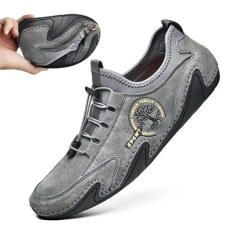 Pánske Ručne Vyrábané Kožené Topánky Menico Soft Driving Loafers