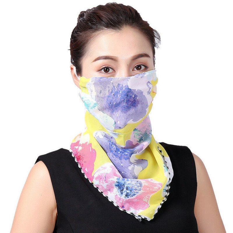 Rýchloschnúca Letná Vonkajšia Priedušná Jazdecká Maska Ochranná Na Ochranu Krku Proti Slnečnému Žiareniu
