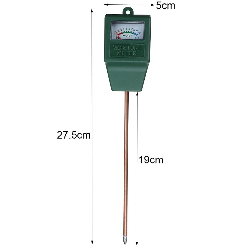 Soil Tester Detektor Svetla Acidity Ph Meter Teplomer Pôdnej Vlhkosti