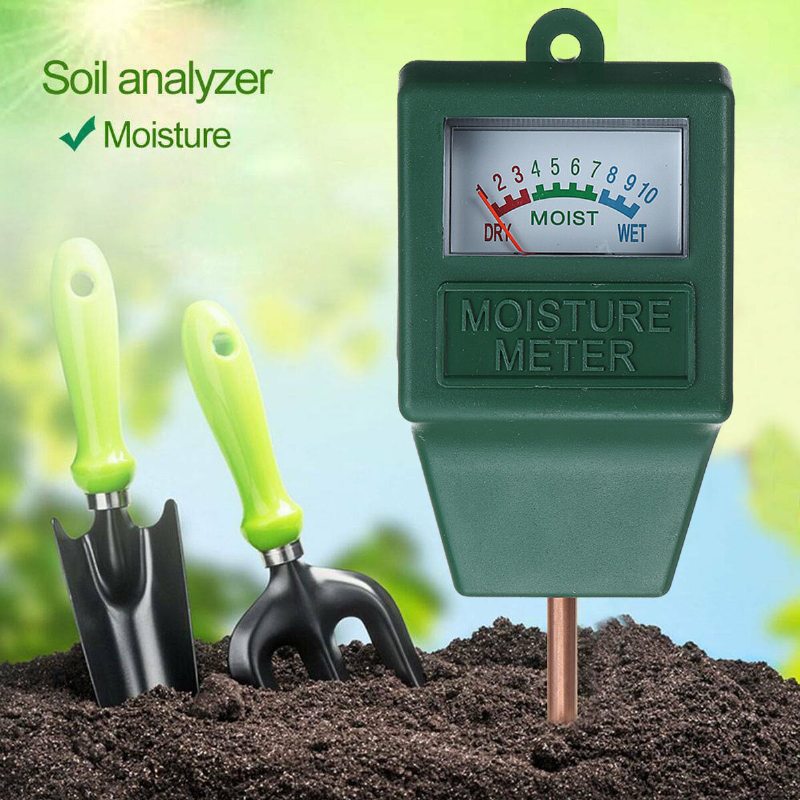 Soil Tester Detektor Svetla Acidity Ph Meter Teplomer Pôdnej Vlhkosti