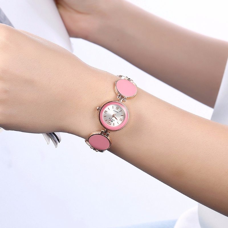 Soxy Luxury Watch Circle Jednoduché Dámske Hodinky Minimalistické