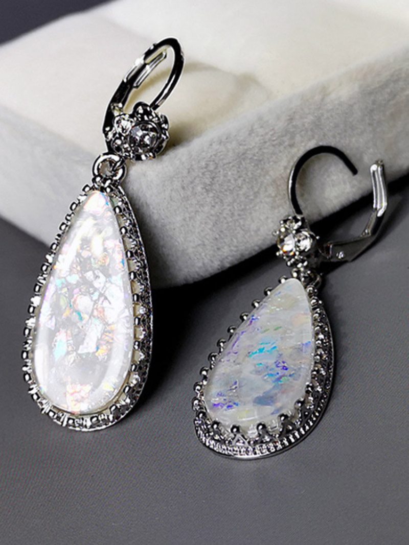 Bohemian Antique Orbo Drop Náušnice Čipky Diamonds