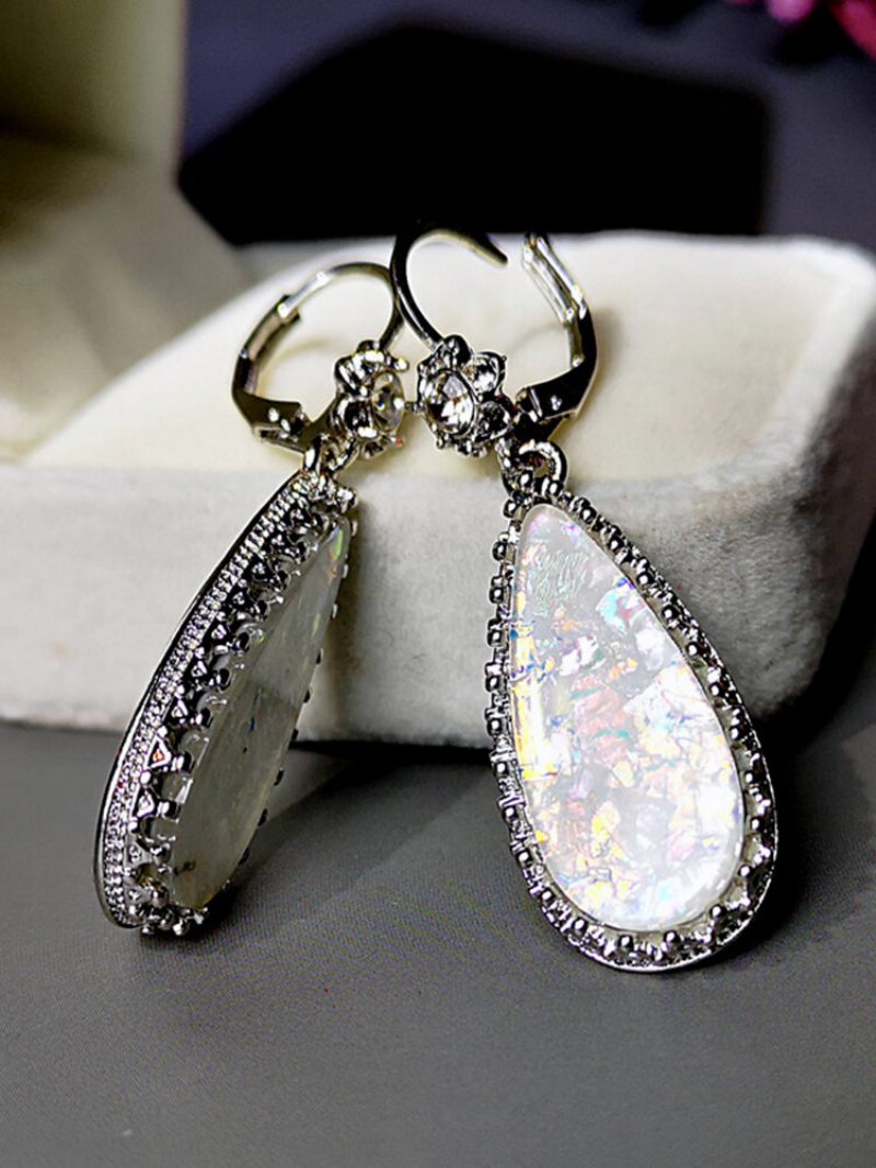 Bohemian Antique Orbo Drop Náušnice Čipky Diamonds