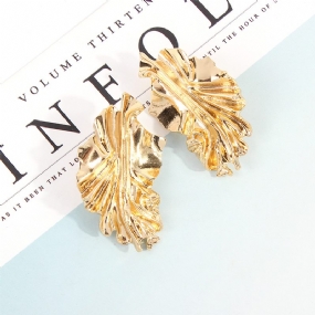 Zlaté Náušnice Bohemian Earrings Indické Šperky Dámske Retro Big Circle E4672