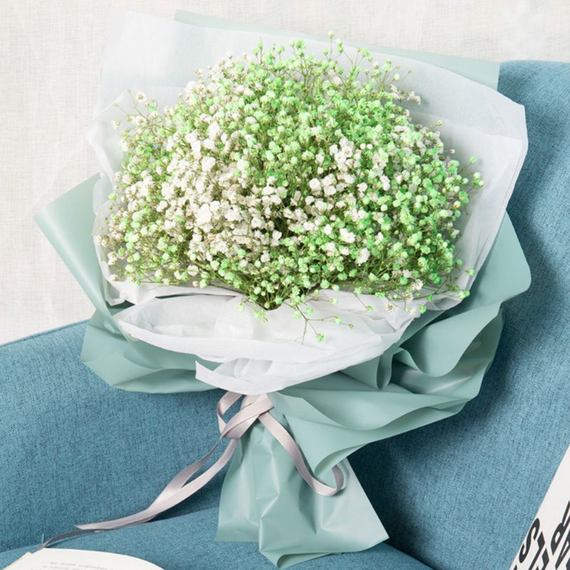 Umelá Kvetina Babysbreath Svadobná Párty Výzdoba Domova Kytica Baby's Breath Sušené Kvety Na Valentína