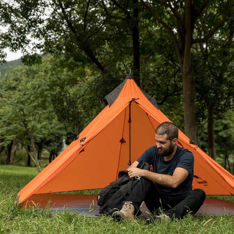 Kempingový Stan Naturehike Odolný Proti Dažďu Ultraľahký Vonkajší Dvojvrstvový Silikový Jednovrstvový Sky