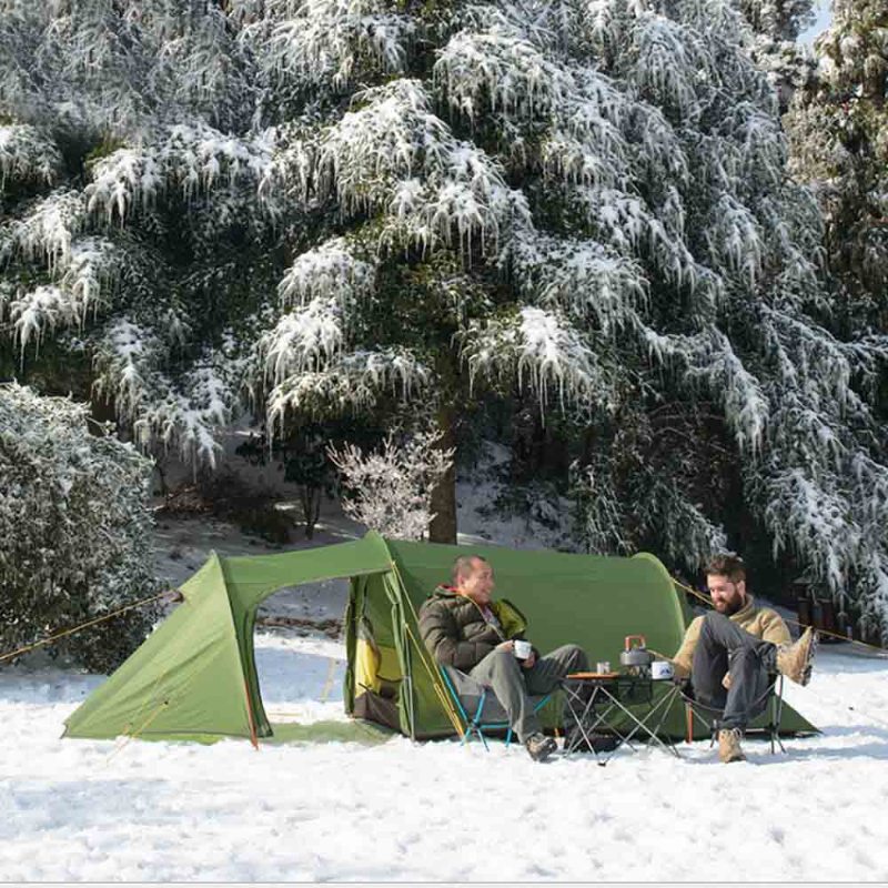 Naturehike Baros Ultra Ľahký Tunelový Stan Vonkajší Dvojposteľový Horský Kempingový Jedna Miestnosť Sála Vhodné Pre Štyri Ročné Obdobia