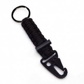 Paracord Survival Keychain With Firestarter A Carabiner Kit Edc For Adventurecamping Turistikahuntingtravel