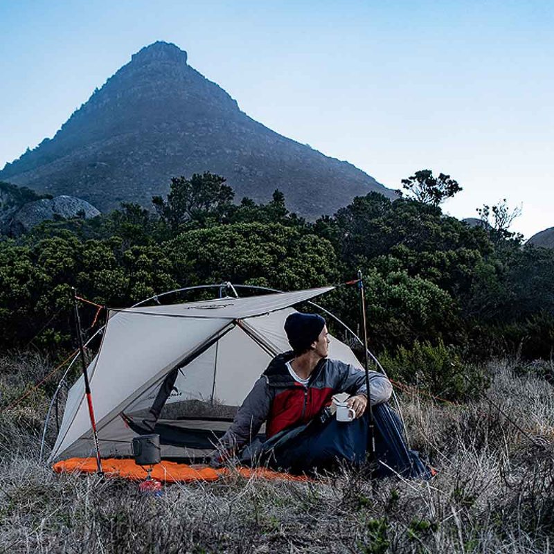 Ultraľahký Vonkajší Stan Camping Snow Dažďuvzdorné Stany Pre Prenosný Hliníkový Pre Jednu Osobu