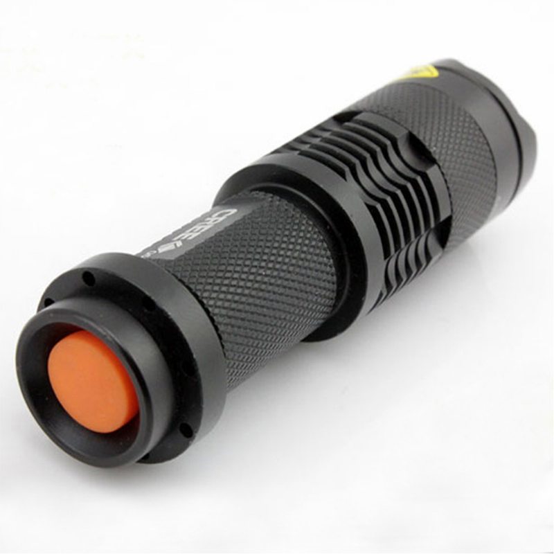 Vodotesná Led Baterka Q5 2000 Lm 3 Režimy Zoomable Sebaobrana Bez Nárazu Tazer Mini Flash Light