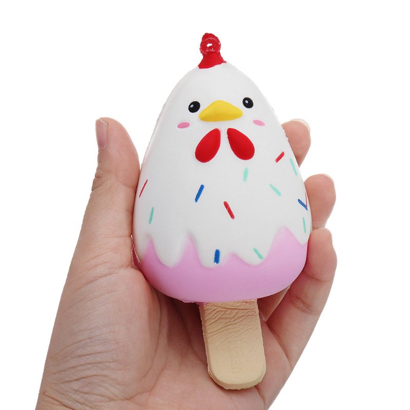 Chick Popsicle Nanuk Squishy Pomaly Rastúca Plyšová Hračka S Obalom