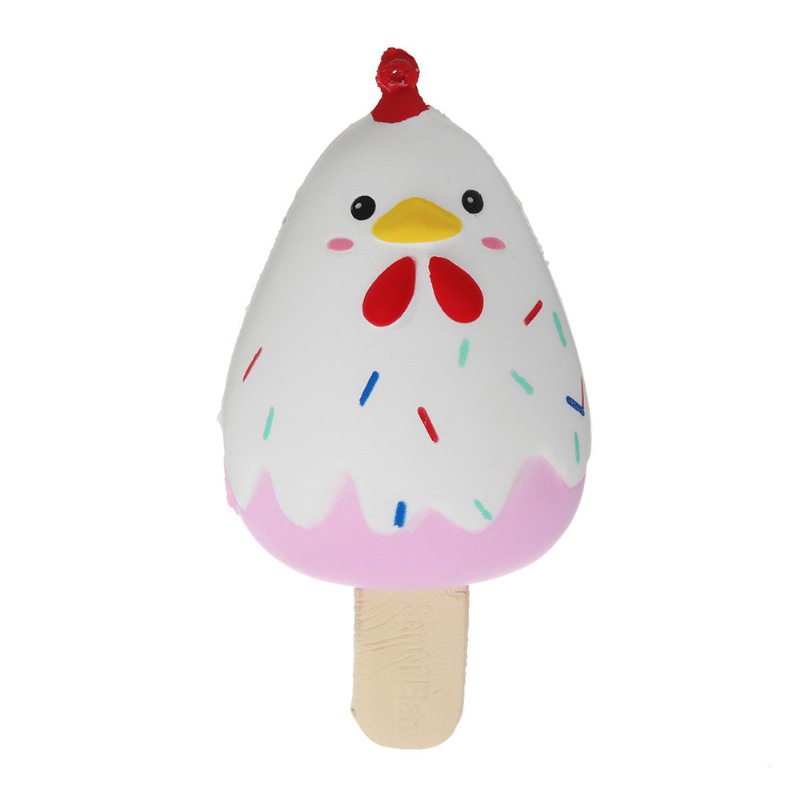 Chick Popsicle Nanuk Squishy Pomaly Rastúca Plyšová Hračka S Obalom
