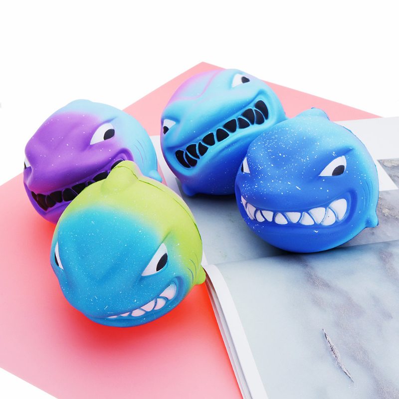 Darčeková Kolekcia Hračiek Fierce Shark Squishy Slow Rising S Balením