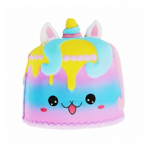 Kawaii Crown Cake Squishy Cute Soft Solw Rising Hračka Cartoon Darčeková Kolekcia S Balením