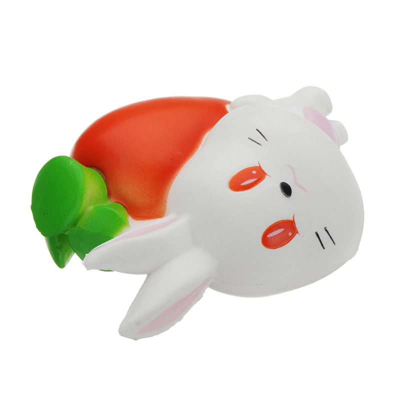 Kawaii Reďkovka Králik Squishy Toy Pomaly Rastúce S Obalom Kolekcia Darček