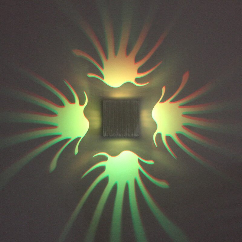 Nástenná Lampa Nature Luminous Shadow Effect Ktv Bar Mood Home Decor