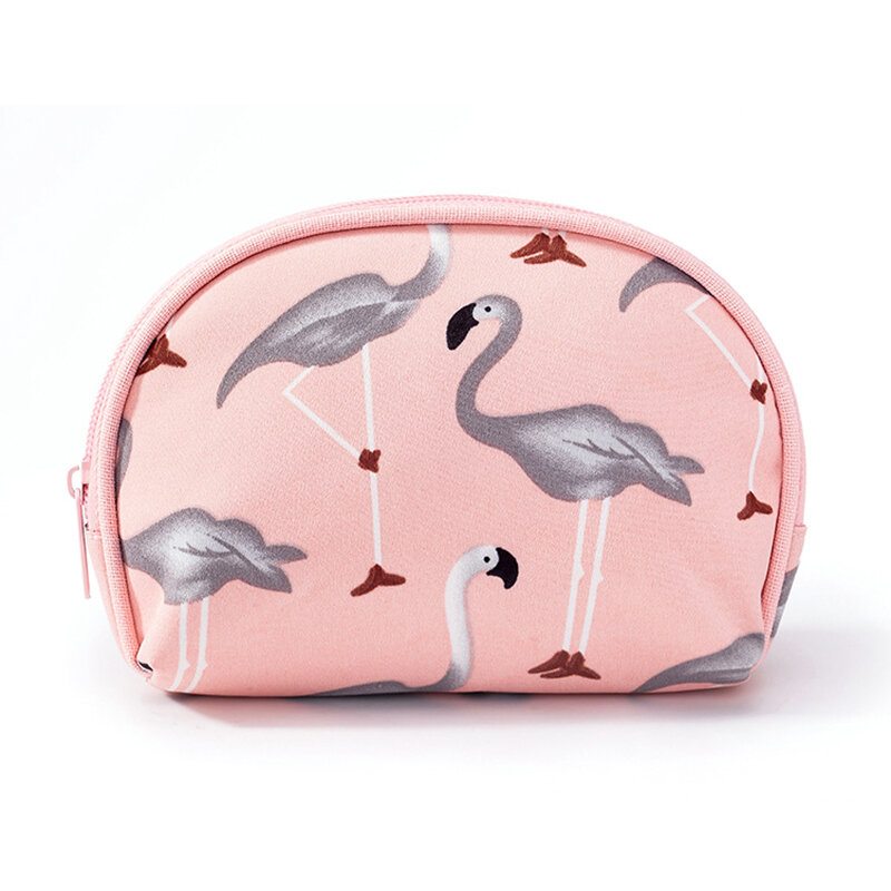 Sada Farebných Kozmetických Tašiek Flamingo Trojdielna Vodotesná Priehľadná Pvc Taštička Na Pranie
