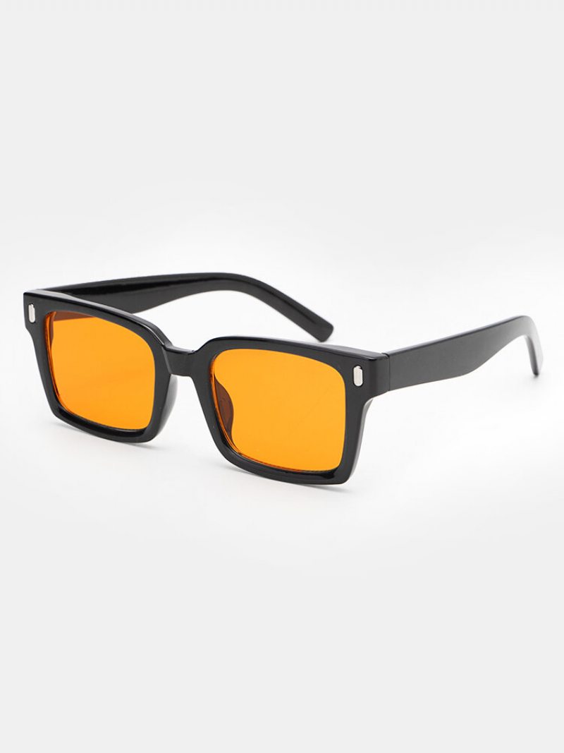 Unisex Full Square Frame Hd Anti-uv Vonkajšie Slnečné Okuliare Módne