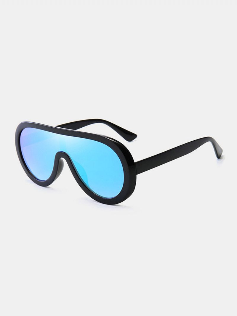 Unisex Pc Full Frame Farebné Jednodielne Šošovky Anti-uv Okuliare Módne Slnečné