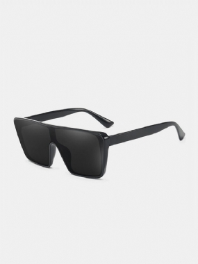Unisex Pc Full Square Frame Jednodielne Okuliare S Uv Ochranou Nadrozmerné Módne Slnečné