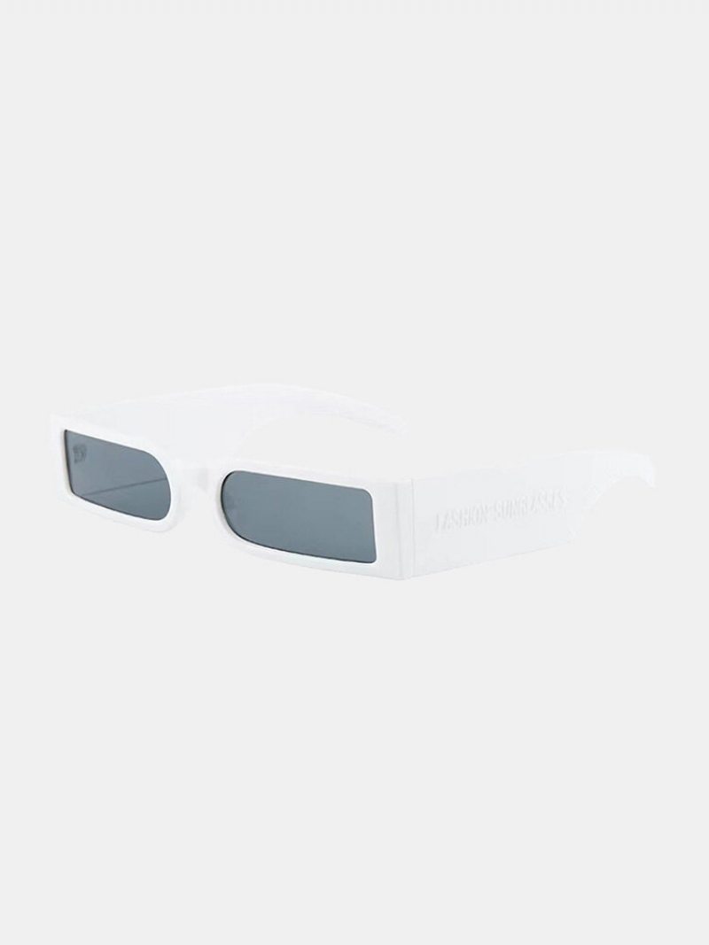 Unisex Pc Obdĺžnikové Celorámové Široké Nožičky S Uv Ochranou Slnečník Módne Slnečné Okuliare