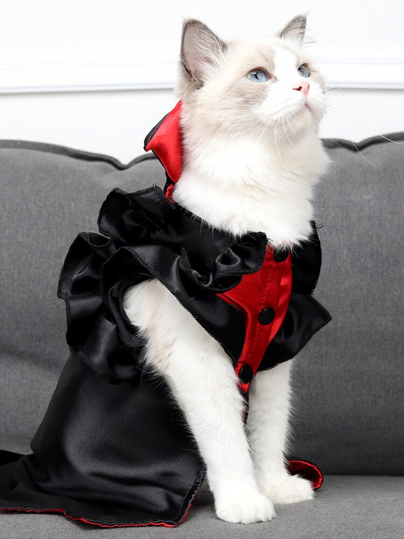 Halloween Pet Vampire Transform Do Cat Simulation Spoof Clothes Vianočné Vtipné Oblečenie Pre Mačky
