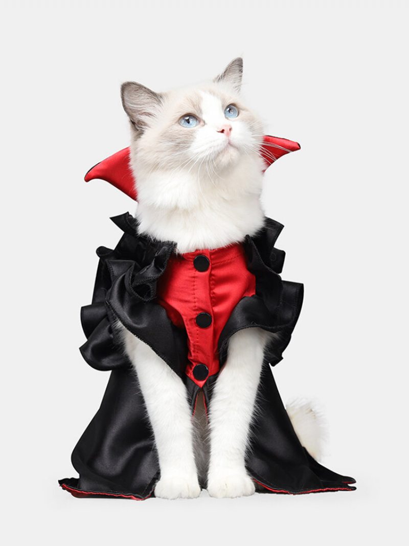 Halloween Pet Vampire Transform Do Cat Simulation Spoof Clothes Vianočné Vtipné Oblečenie Pre Mačky