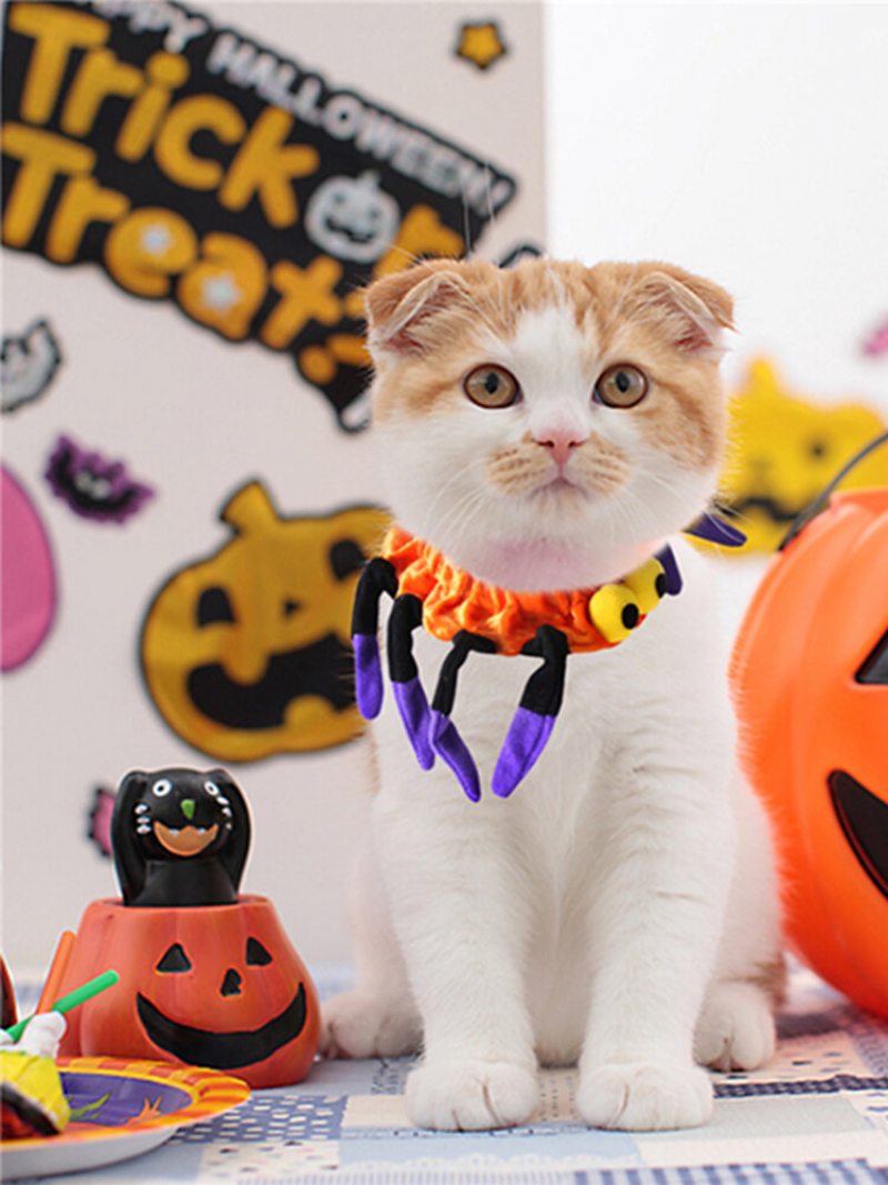 Pet Spider Golier Pes Mačka Šteňa Kitty Čiapka Halloween Potreby Pet Costuments