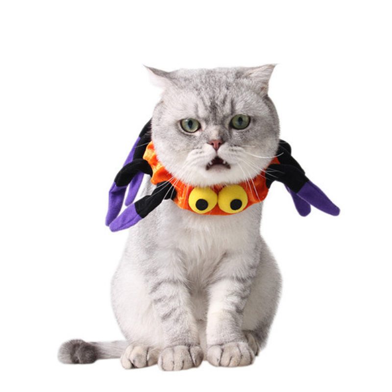 Pet Spider Golier Pes Mačka Šteňa Kitty Čiapka Halloween Potreby Pet Costuments