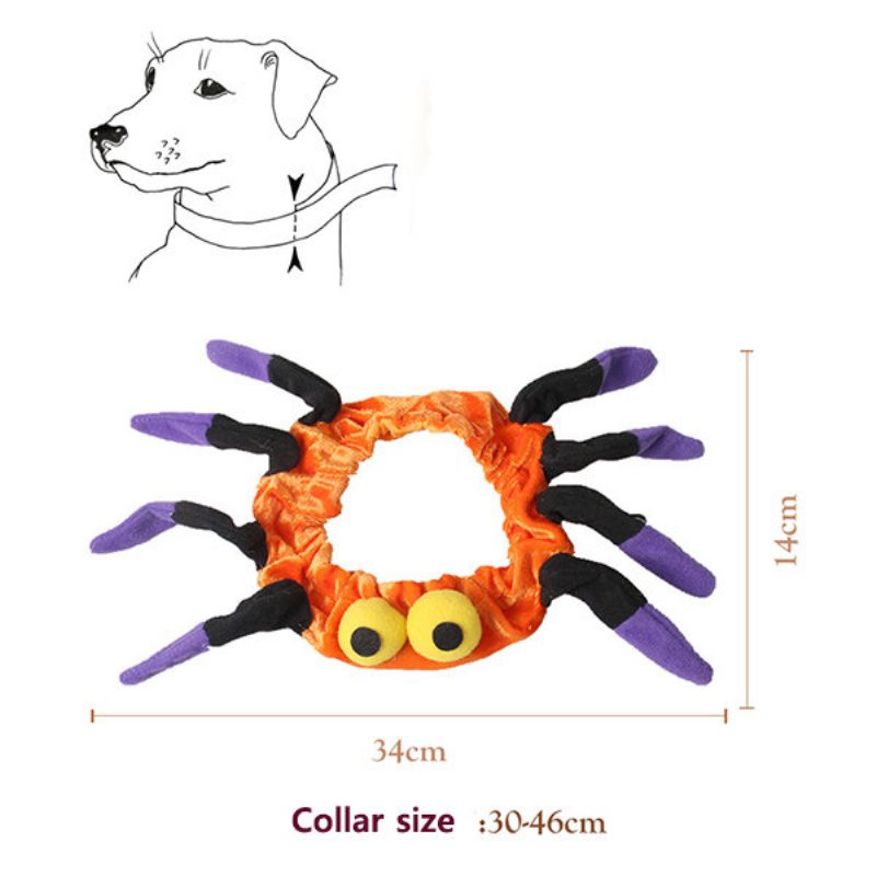 Pet Spider Golier Pes Mačka Šteňa Kitty Čiapka Halloween Potreby Pet Costuments