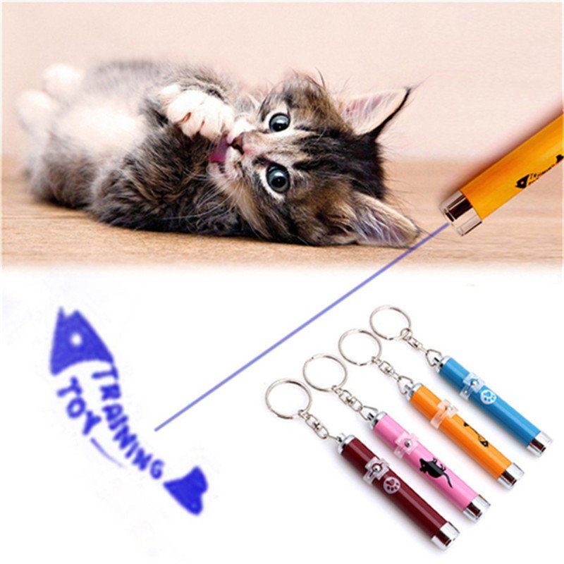 Prenosné Kreatívne Zábavné Hračky Pre Mačky Pre Led Laserové Ukazovátko Svetelné Pero