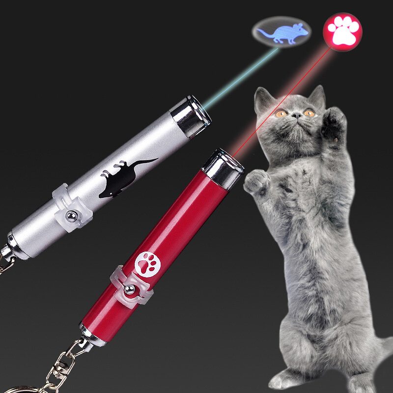 Prenosné Kreatívne Zábavné Hračky Pre Mačky Pre Led Laserové Ukazovátko Svetelné Pero