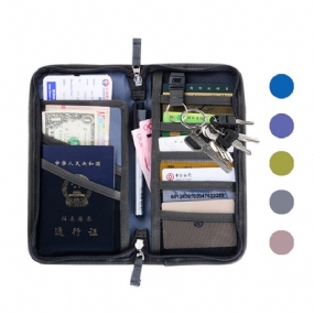 Honana Hn-pb6 Oxford Passport Holder 6 Farieb Cestovná Peňaženka Organizér Na Kreditné Karty