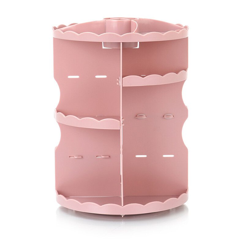 Otočný Akrylový Kozmetický Kufrík Kúpeľňový Plastový Úložný Box Na Starostlivosť O Pleť