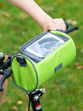 Oxford Látkový Materiál Zips Jednofarebný Outdoorová Športová Jazdecká Taška Vizuálna Úložná Na Bicykel