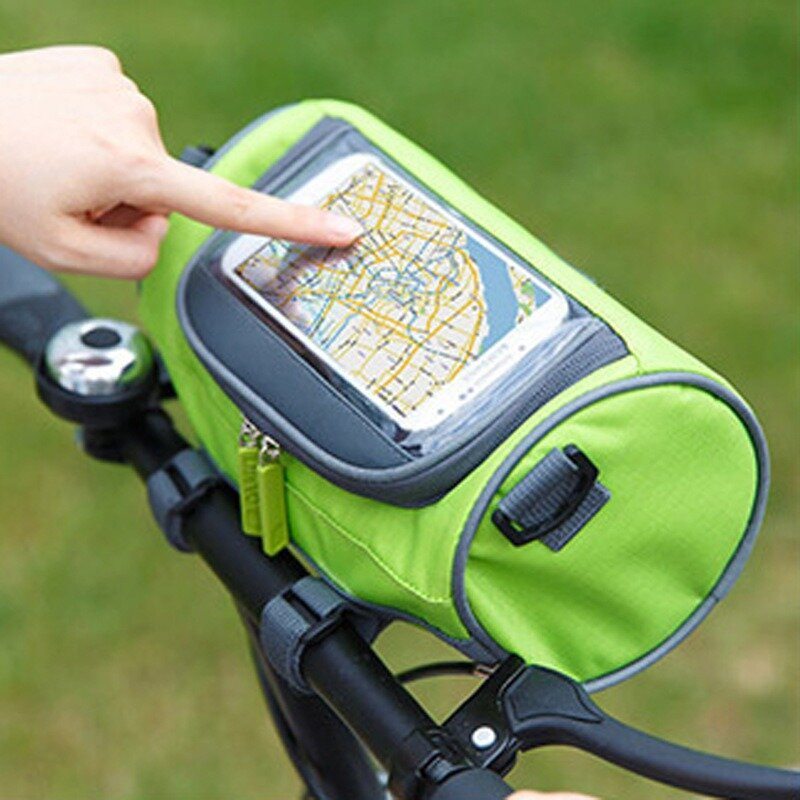 Oxford Látkový Materiál Zips Jednofarebný Outdoorová Športová Jazdecká Taška Vizuálna Úložná Na Bicykel