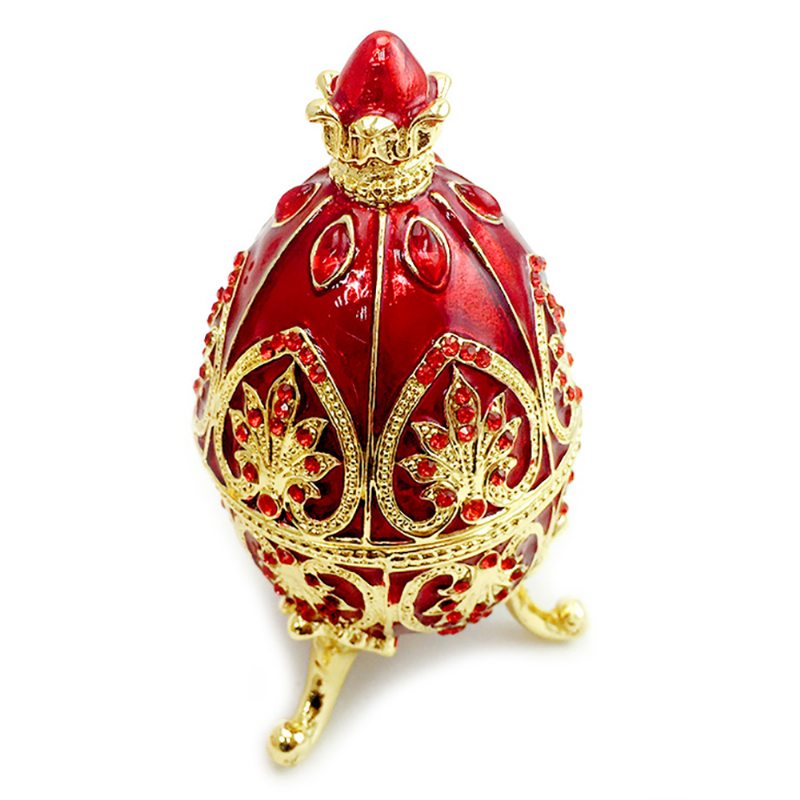 Ozdobná Ručne Maľovaná Šperkovnica Pre Domácu Dekoráciu Prsteňov Náušníc A Šperkov