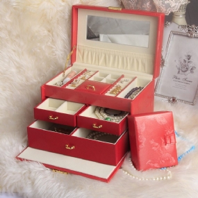 Škatuľka Na Ukladanie Šperkov Na Ruky Krabička Na Európske Prstene Na Hodinky Retro Svadobný Darček K Narodeninám Ku Dňu Učiteľov