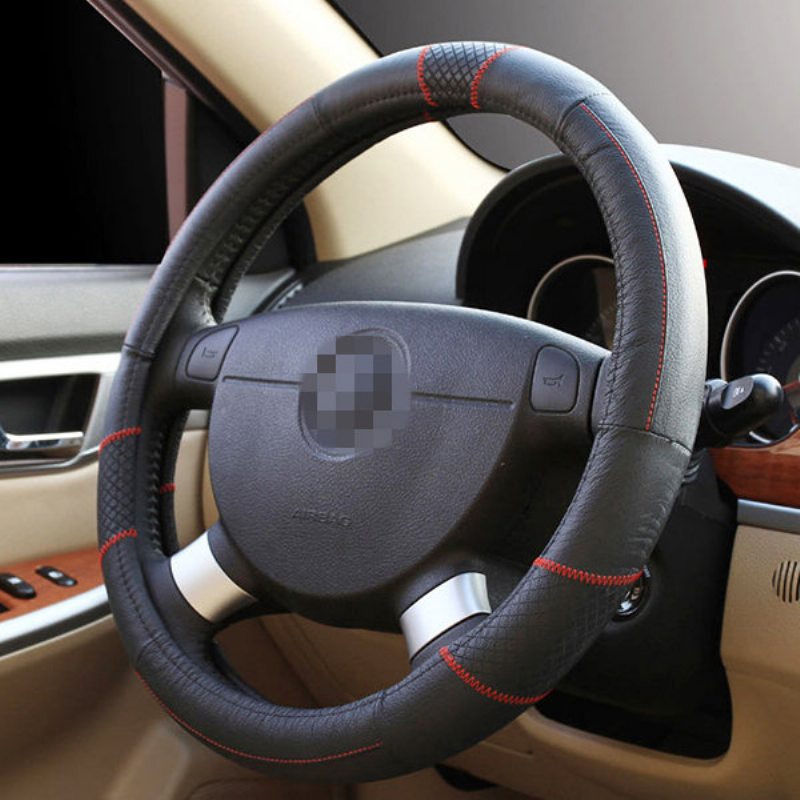 Univerzálny Kožený Poťah Na Volant Pre Priedušné Príslušenstvo Do Auta Volkswagen Buick Cruze