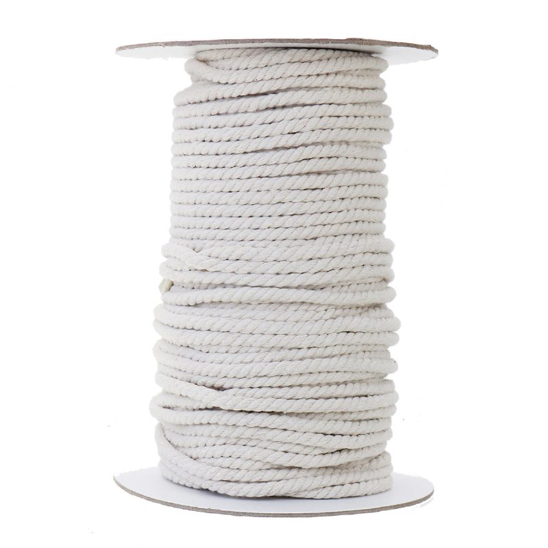 1000 G 4-6 mm Macrame Bavlnený Povrazový Kábel Struny Na Náradie Pre Domácich Majstrov Pre Home Deco Garden