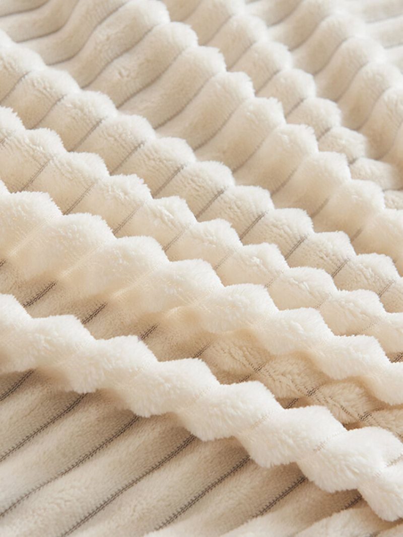 1ks Obojstranná Biela Prikrývka Coral Fleece Obliečky Winter Thick Crystal Plus Velvet Quilt