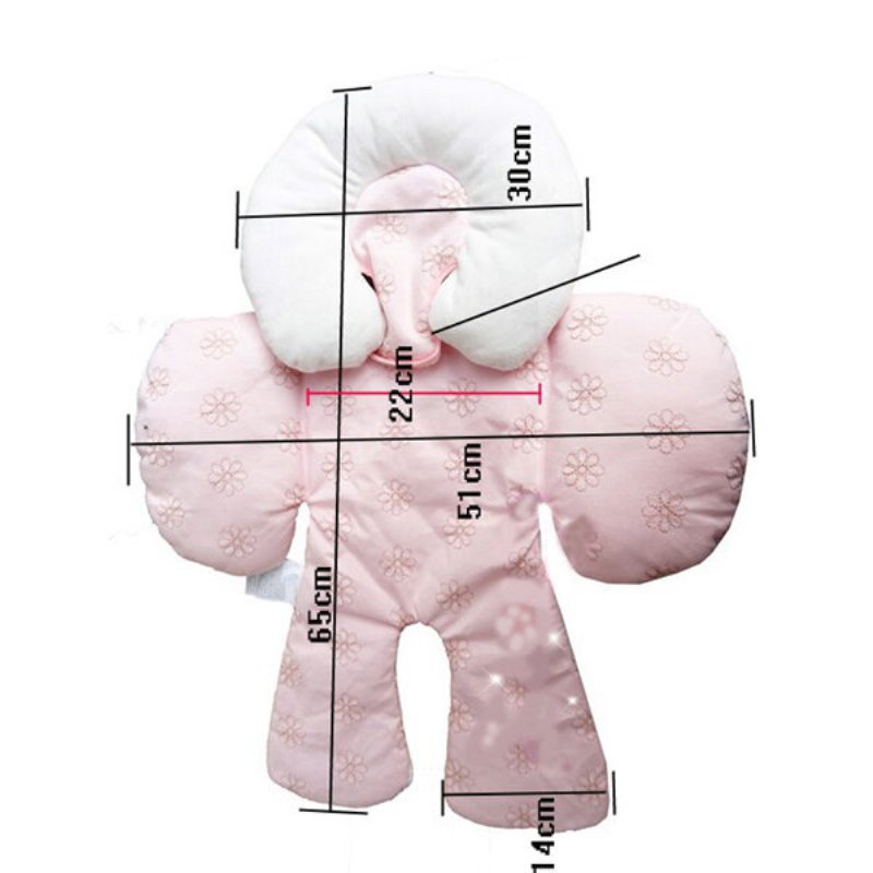 Baby Kid Protect Body Support Compliance Autosedačka Do Kočíka Zimné Obojstranné Vankúšiky