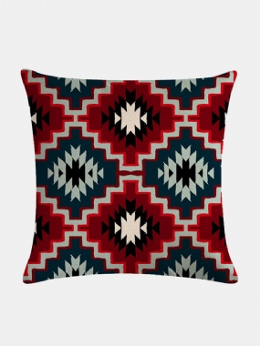 Bohémsky Kockovaný Geometrický Vzor Obliečky Na Vankúš Na Domácu Pohovku Art Decor Throw