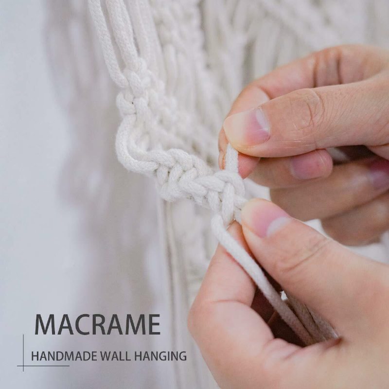 Coutlet Macrame Gobelín Nástenná Závesná Deka Ručne Tkaná Bavlnená Domáca Dekorácia